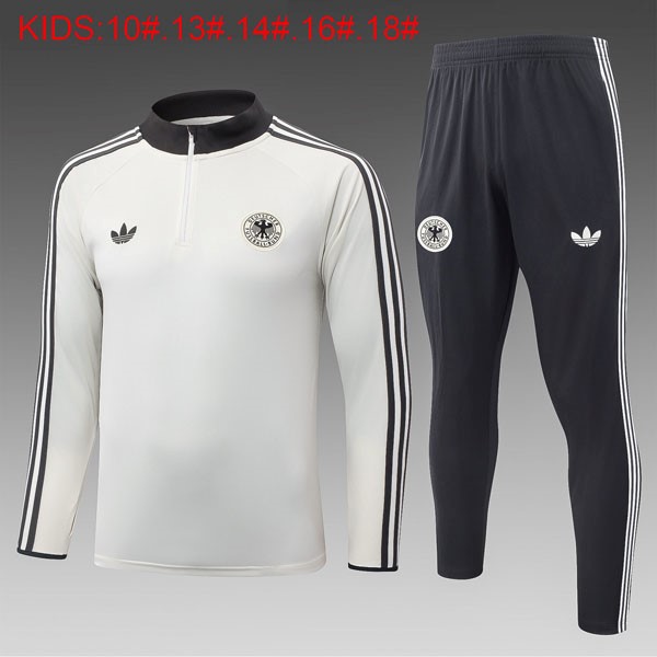 Enfant Training Top Allemagne 2026-27 Blanc 3
